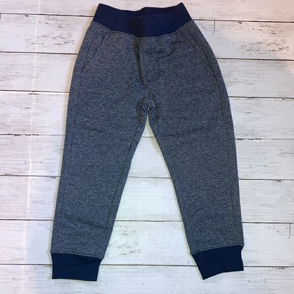 Boys Long Sleeve Cotton Shirt & Fleece Jogger Pants 2-Piece Set Size XS (4/5) - Picture 5 of 7